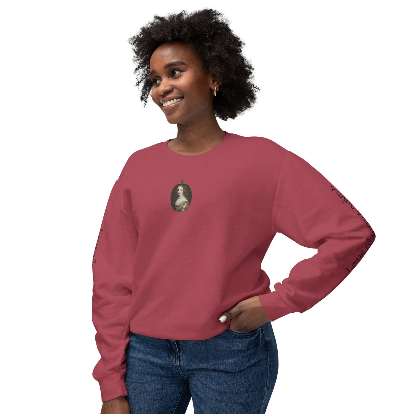 Unisex "Love Always Wins" Lightweight Crewneck Sweatshirt USA