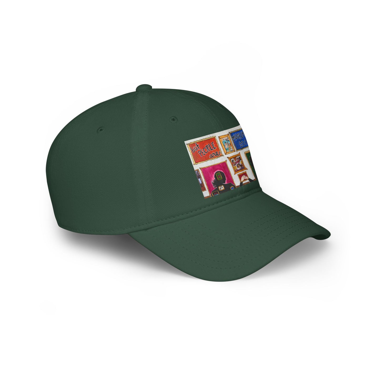 "But People Are Museums Too" Baseball Cap (North America)