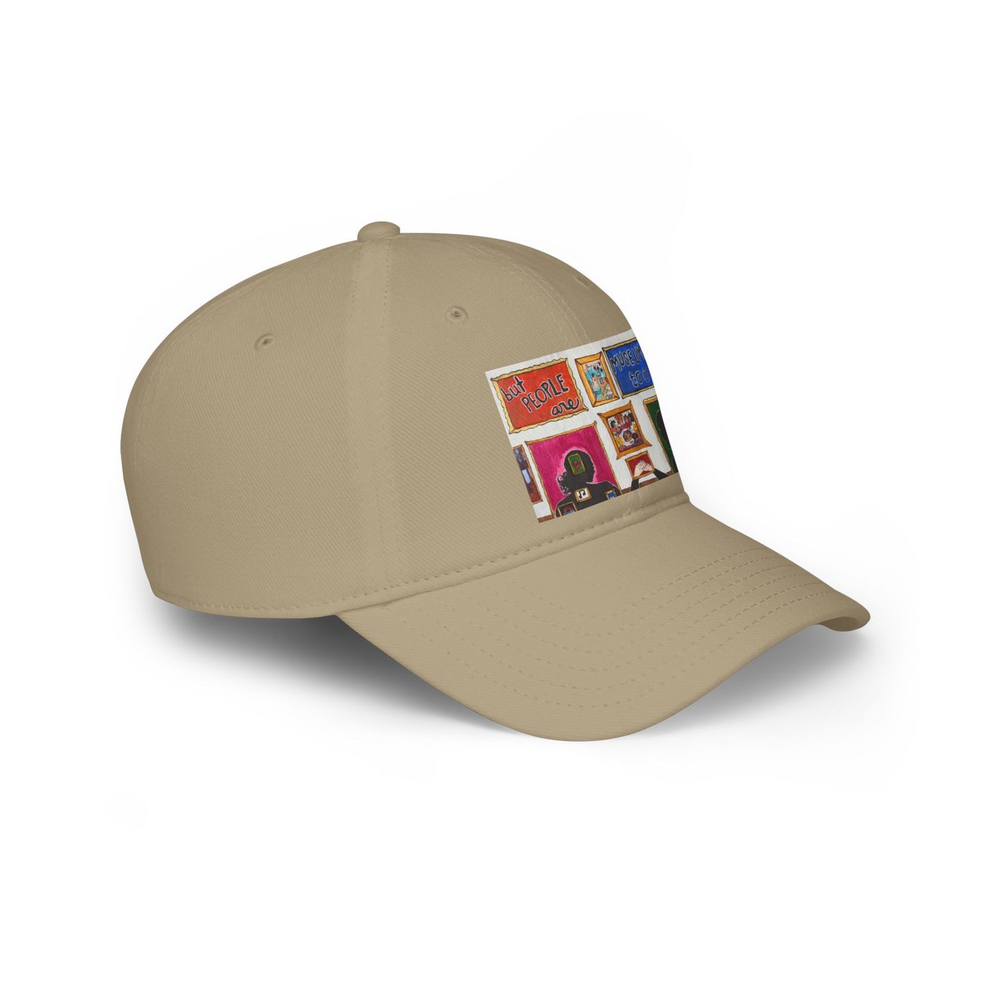 "But People Are Museums Too" Baseball Cap (North America)