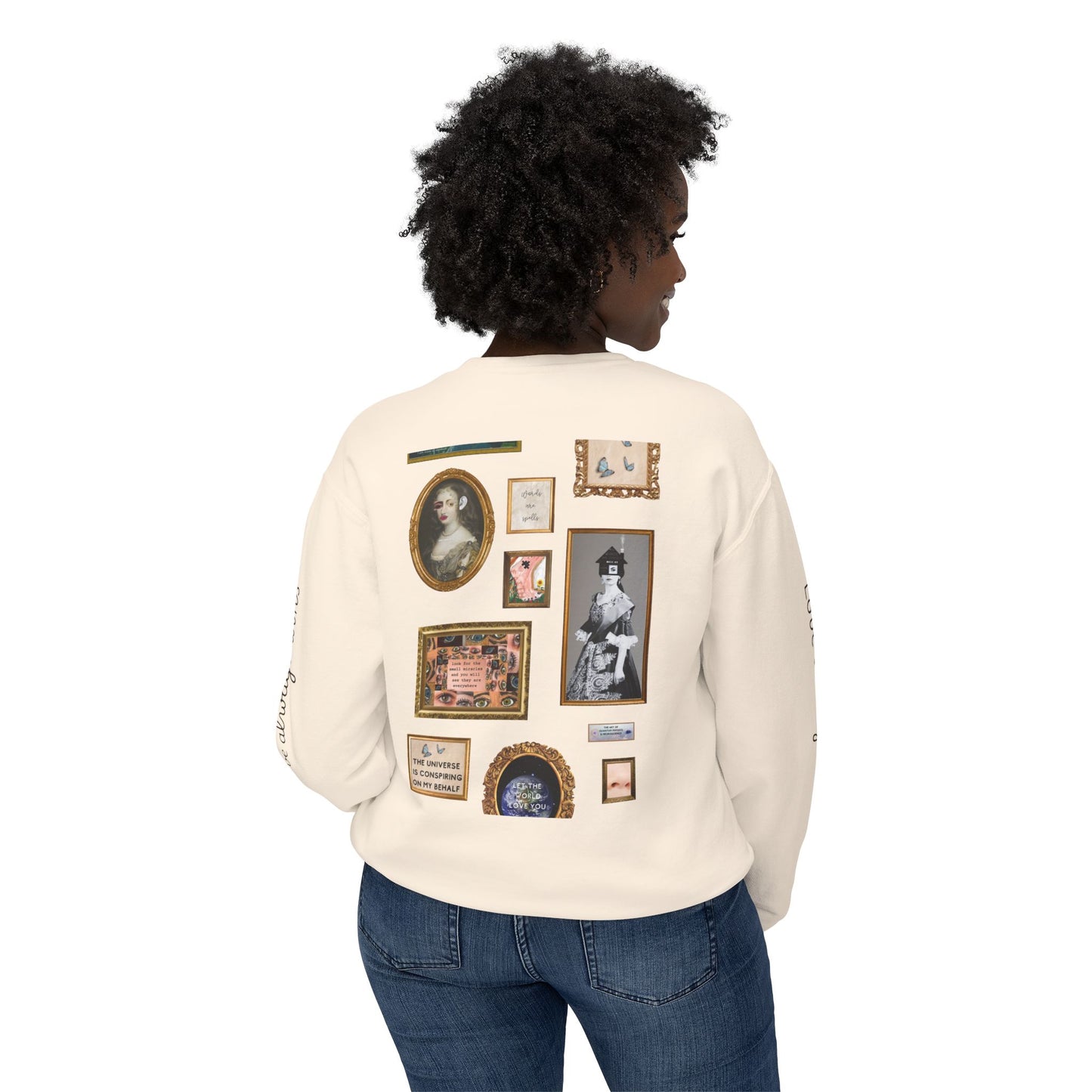 Unisex "Love Always Wins" Lightweight Crewneck Sweatshirt USA