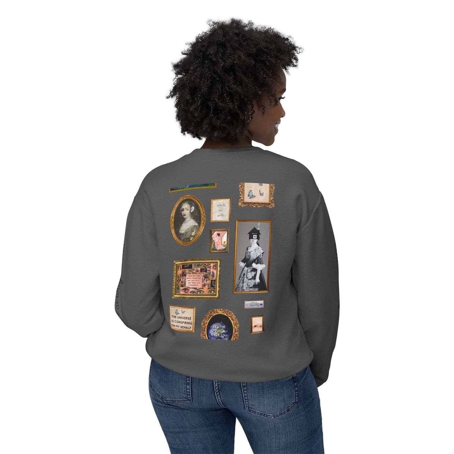 Unisex "Love Always Wins" Lightweight Crewneck Sweatshirt USA