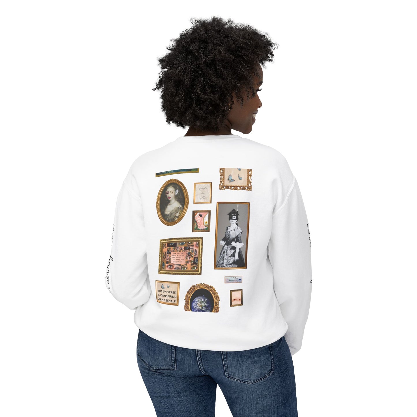 Unisex "Love Always Wins" Lightweight Crewneck Sweatshirt USA