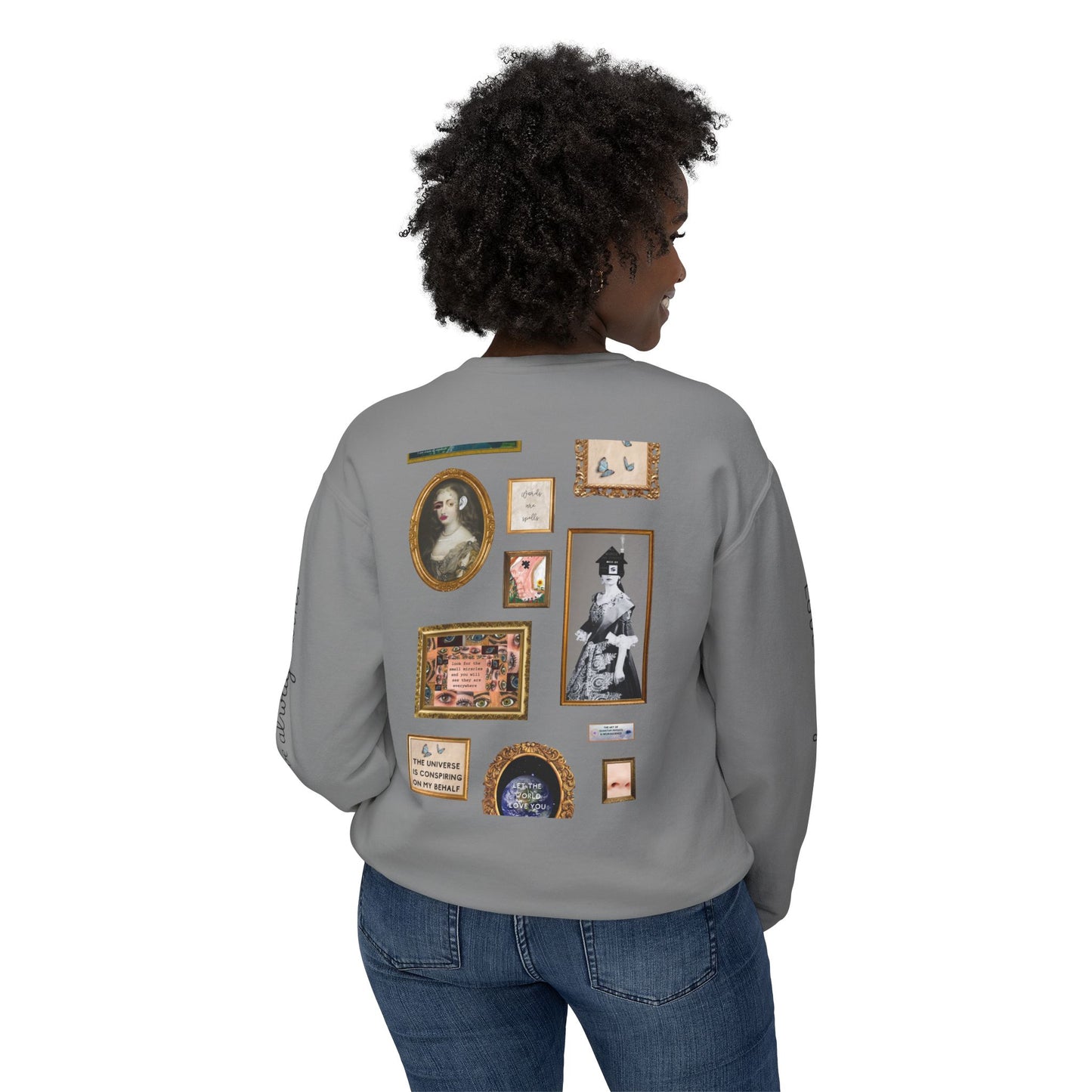 Unisex "Love Always Wins" Lightweight Crewneck Sweatshirt USA